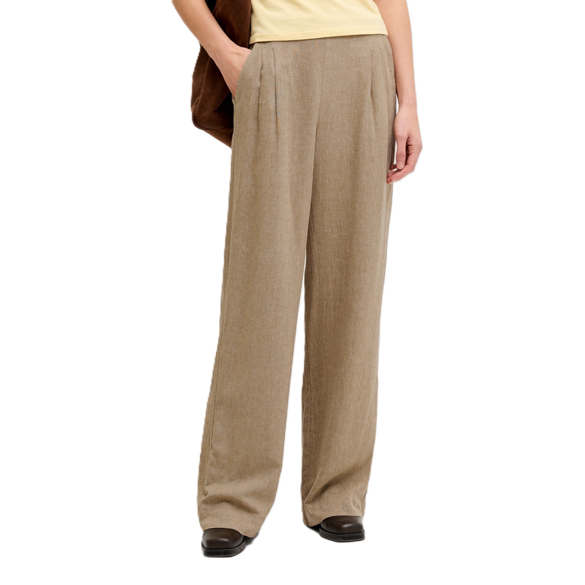 ALMIRA LINEN BLEND PANT