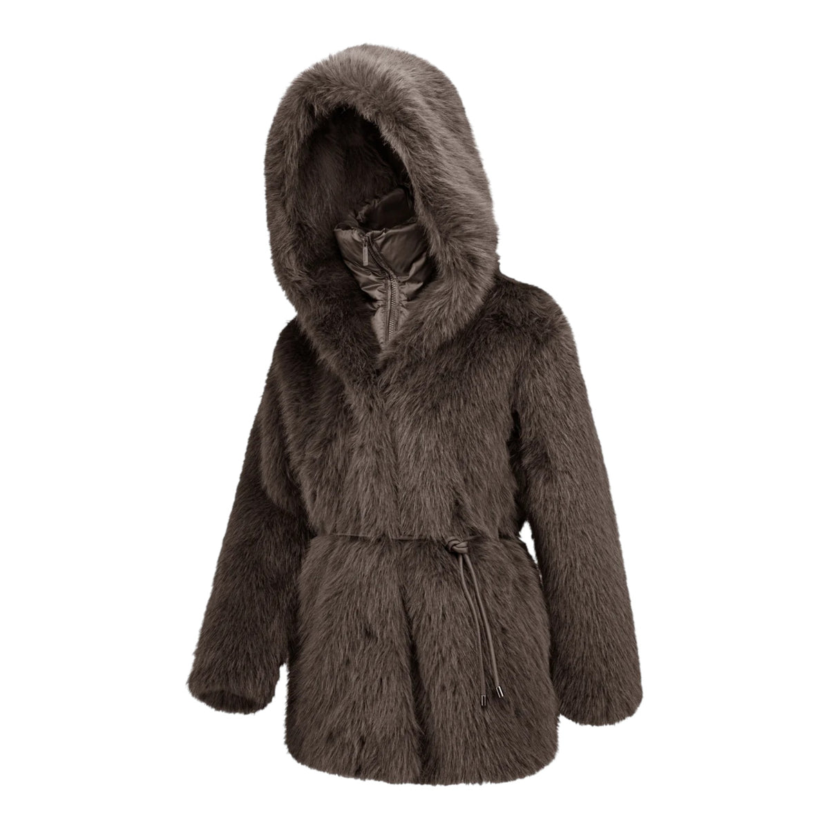 ZURICH JACKET - CAPPOTTO CORTO IN PELLICCIA SINTETICA