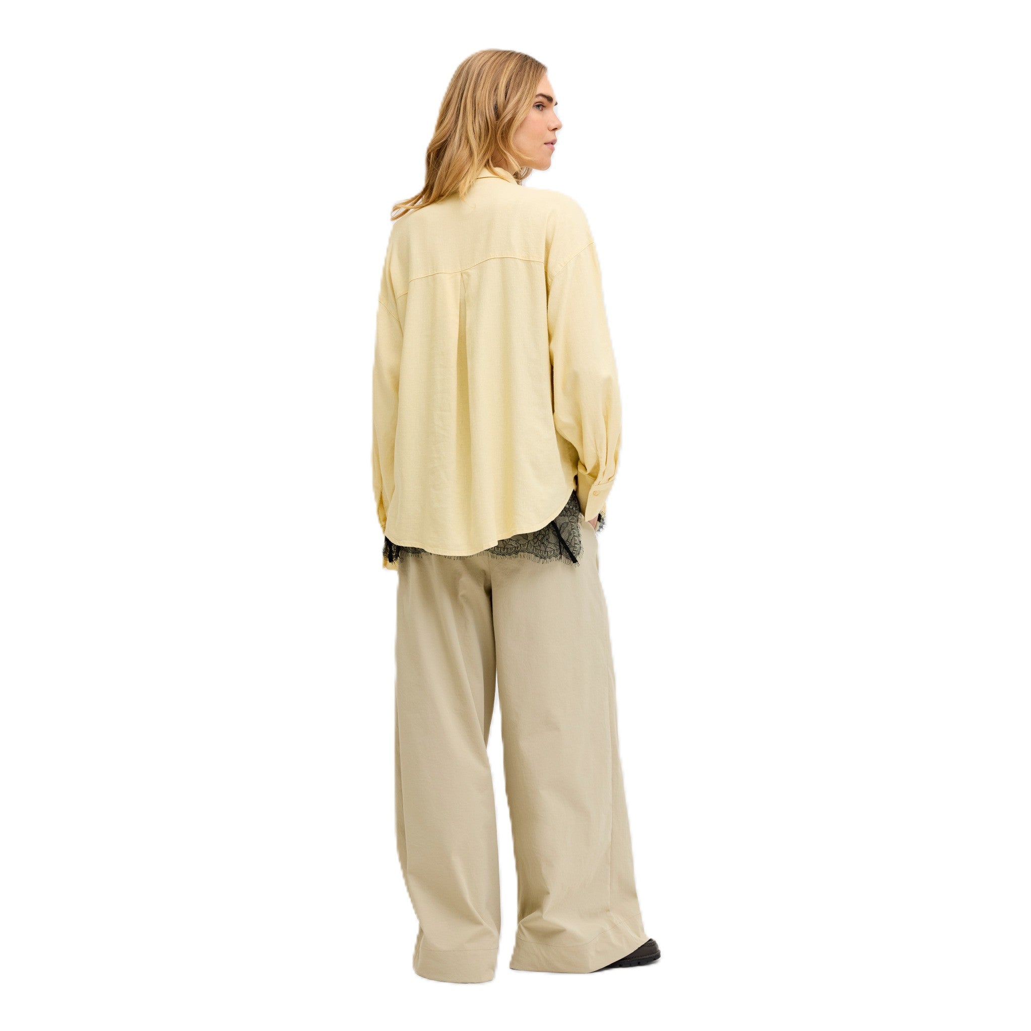 ALMIRA LINEN BLEND SHIRT