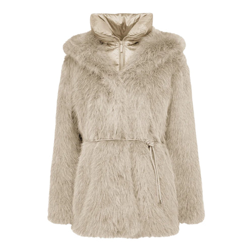 ZURICH JACKET - CAPPOTTO CORTO IN PELLICCIA SINTETICA