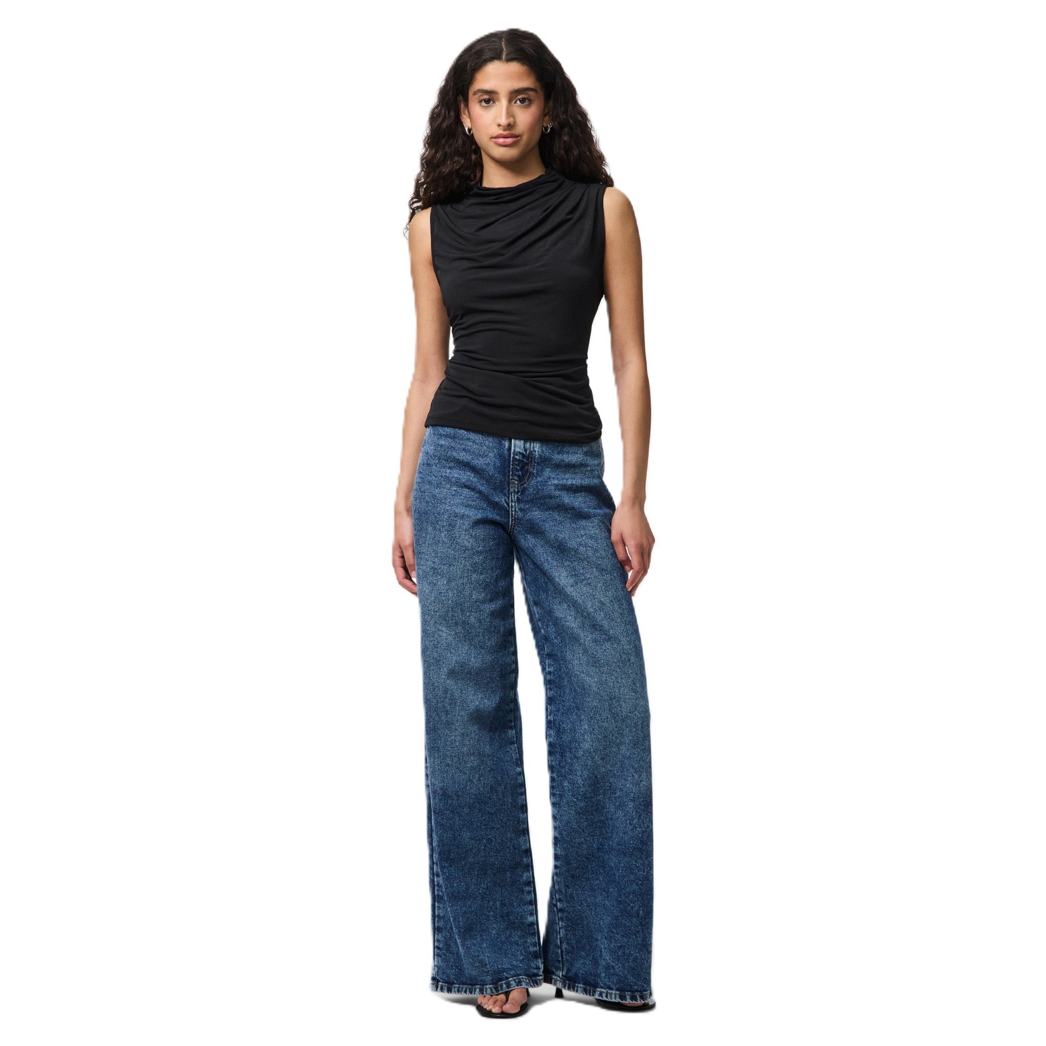 MADISON DRAPED TOP