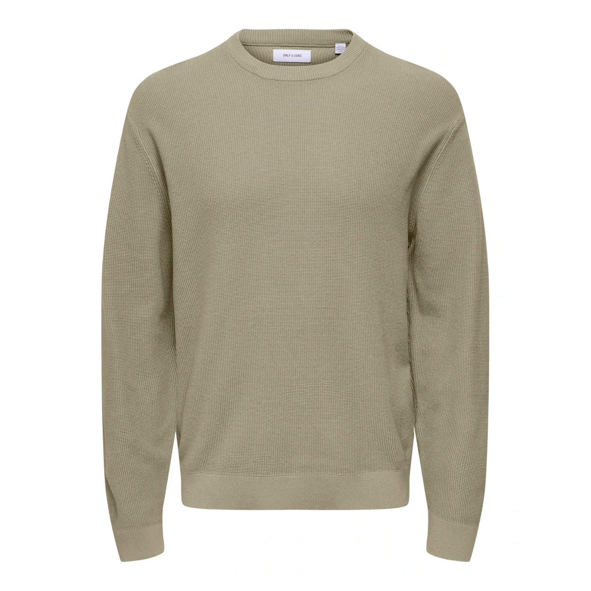 TONY WAFFLE CREW KNIT