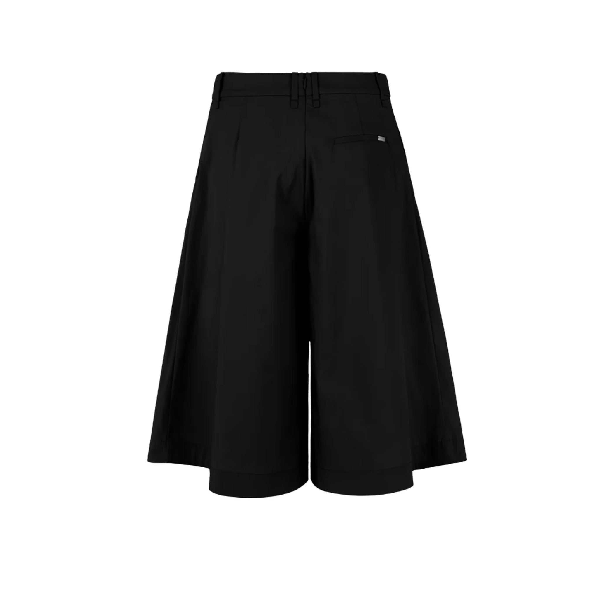 PANTALONI WIDE FIT IN RASO DI COTONE