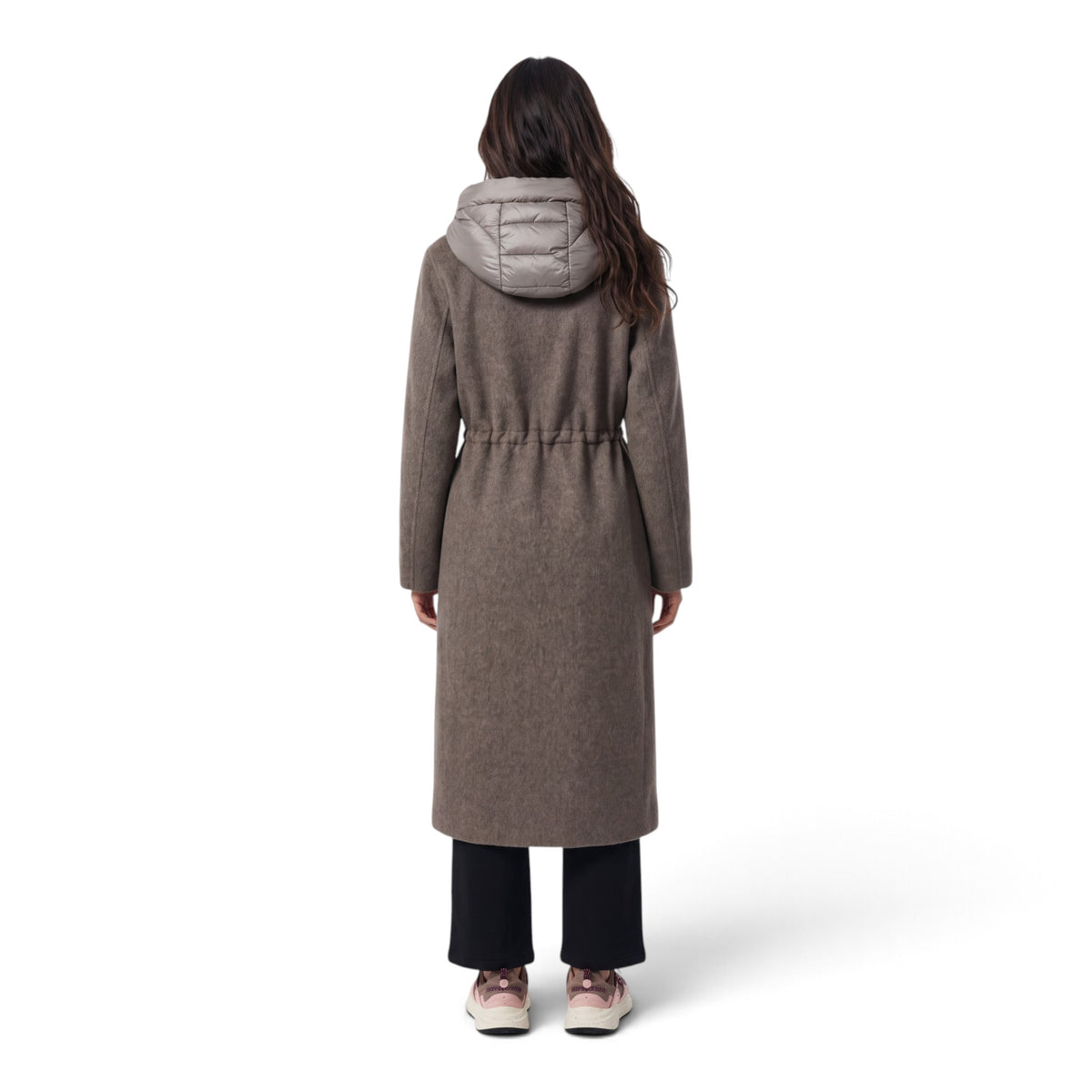 COPENAGHEN COAT - CAPPOTTO IN LANA E NYLON