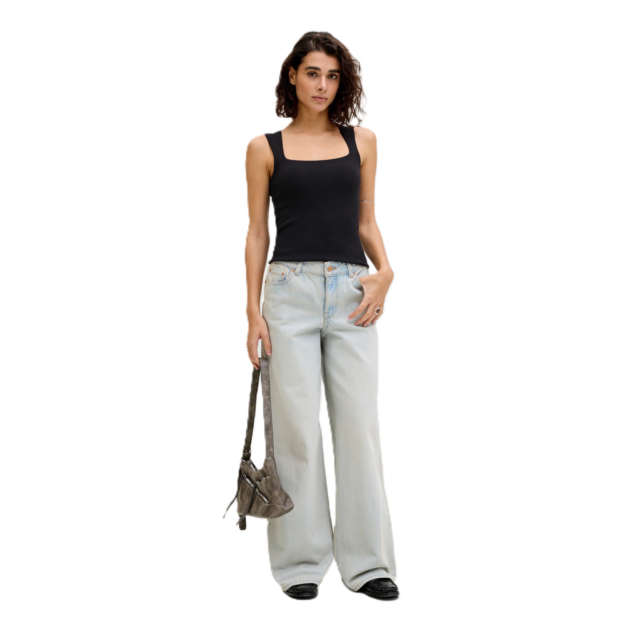 POSIE SQUARE NECK TOP