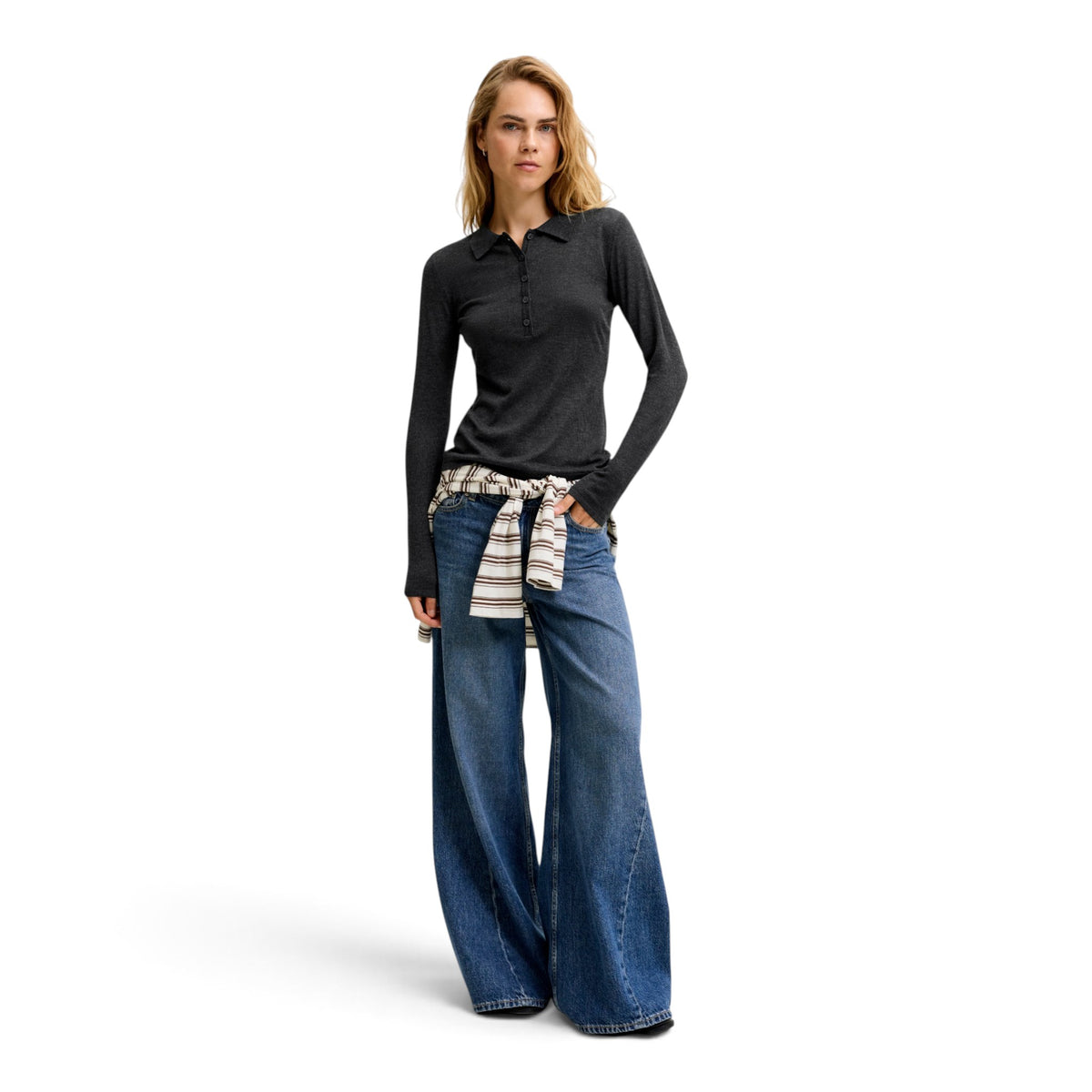 ALBERTE POLO NECK KNIT
