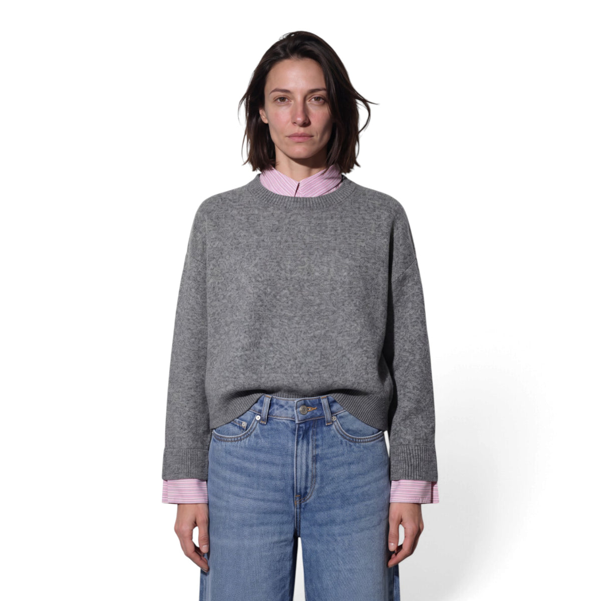 ERIT SHIRT LAYERED KNIT