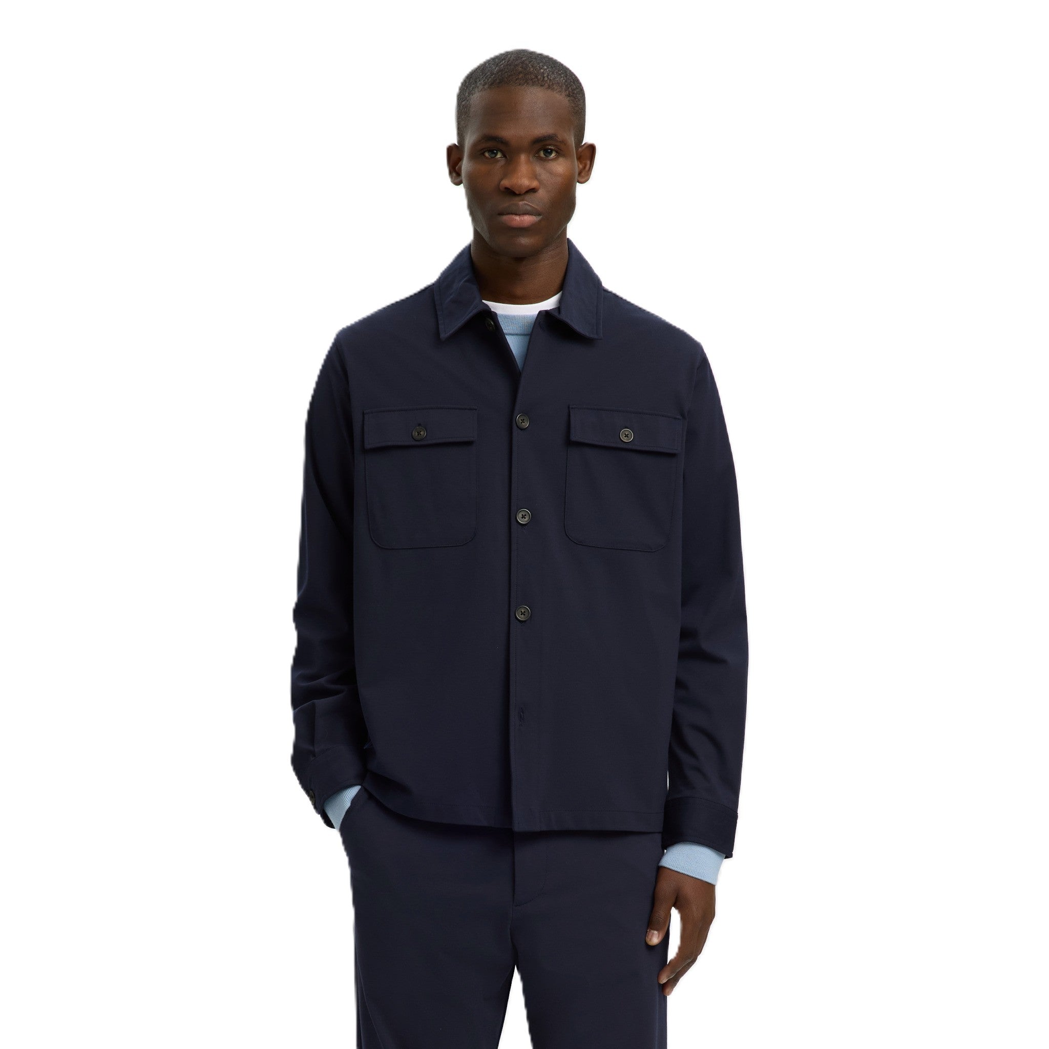 LORENT BI-STRETCH OVERSHIRT