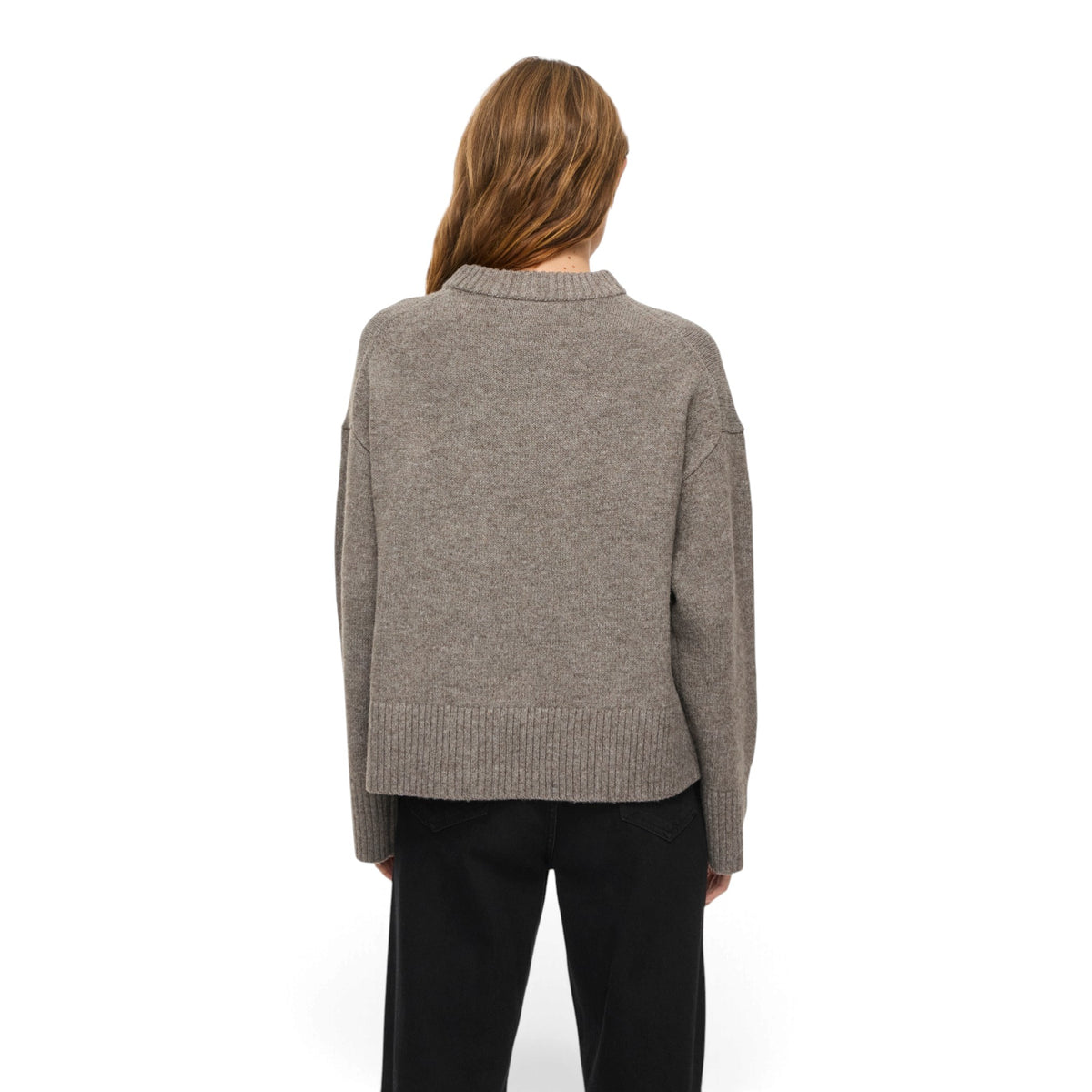 SIA O-NECK KNIT PULLOVER