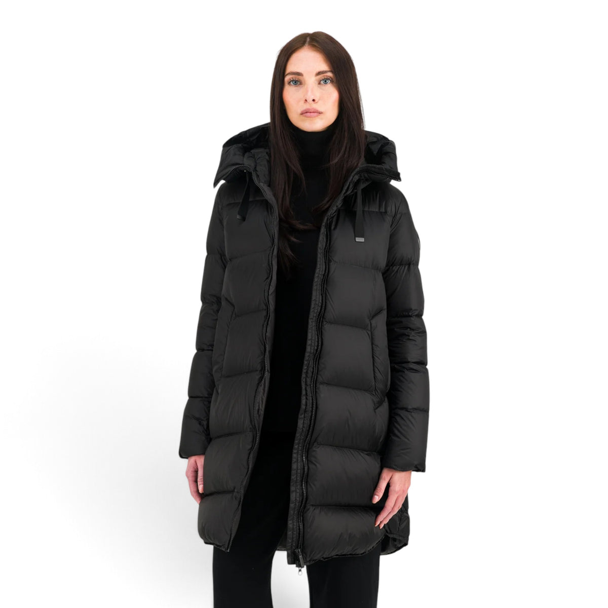 GENEVA JACKET - PIUMINO LUNGO IN NYLON LUCIDO